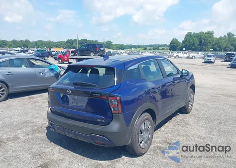 2025 Nissan Kicks S Intelligent Awd z USA, uszkodzony, nr VIN 3N8AP6BB7SL363097